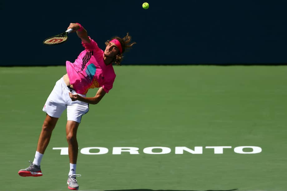 El tenista de 19 años es la sensación en Canadá. / AFP