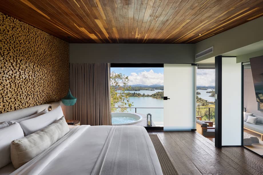 El bienestar se ha consolidado como una prioridad para muchos viajeros. En la imagen, The Brown, Guatape, Autograph Collection.