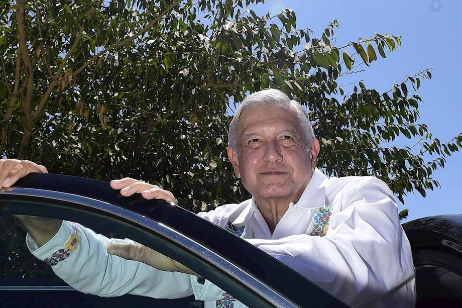 Andrés Manuel López Obrador, durante una gira de trabajo en el municipio de Bahía de Banderas en el estado de Nayarit (México). / EFE