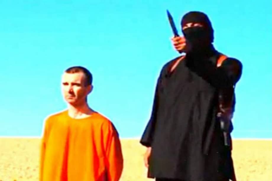 Captura de imagen del video difundido por el Estado islámico/ EFE.