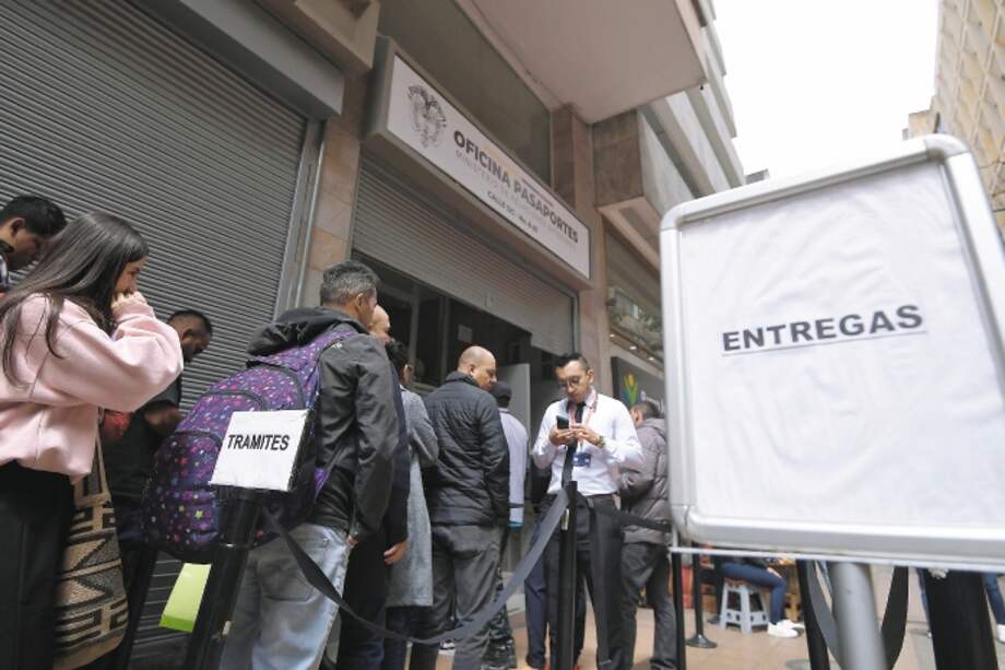 Pasaportes - Oficina en el centro de Bogotá