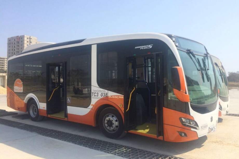 Este domingo operarán los primeros buses alimentadores de Transcaribe