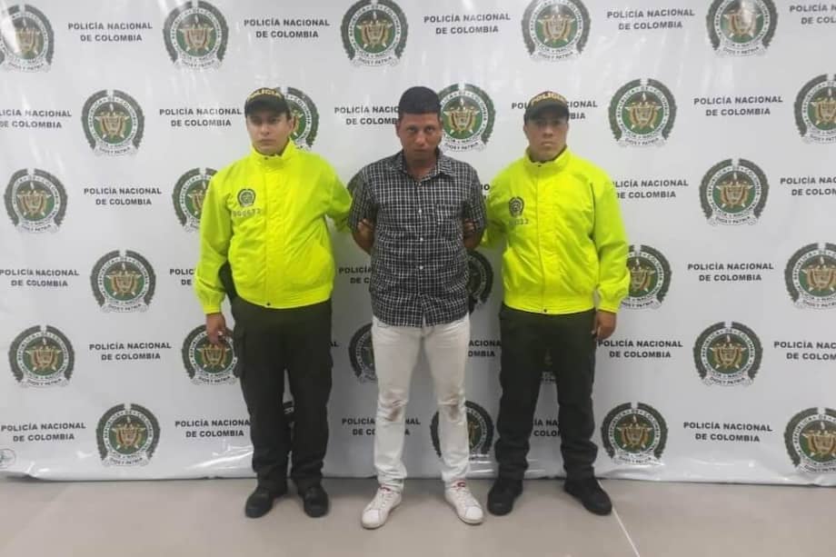 Jhon Edwar Quintero Urquiza fue capturado por las autoridades por la presunta responsabilidad en el abuso y homicidio de su sobrina. / Policía Nacional