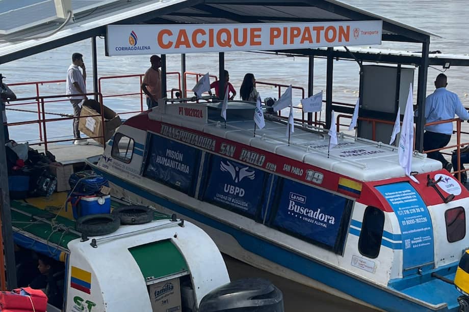 La UBPD busca a más de 2.000 desaparecidos lanzados al río Magdalena durante el conflicto