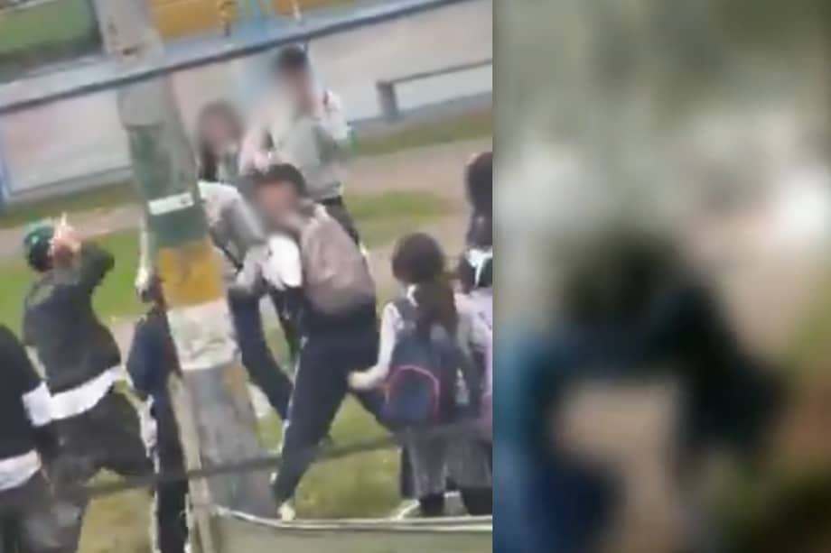 Ambos casos quedaron registrados en video