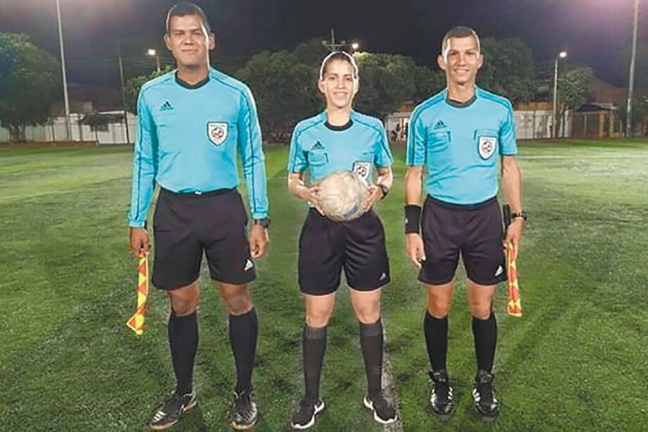 En junio de 2018, Eddy Ascanio fue certificada por la Dimayor como árbitra. / Archivo Particular