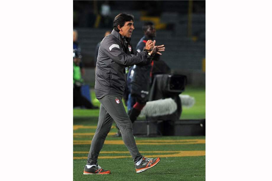 Gustavo Costas está muy cerca de alcanzar otra final con Santa Fe. / Óscar Pérez