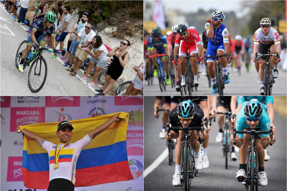 Fernando Gaviria, Sergio Luis Henao y Esteban Chaves lideran el pelotón para los Nacionales.