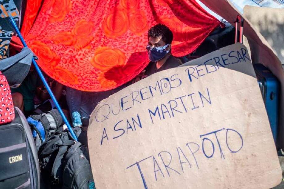 Perú es uno de los países más castigados en América Latina por el coronavirus: cerca de 1.300 muertes. / AFP