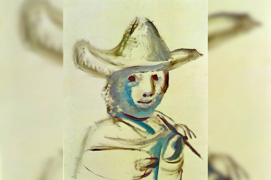 "El joven pintor" (1972) fue una de las obras que los ladrones se llevaron ese 31 de enero de 1976 del Palacio de los Papas de Aviñón.