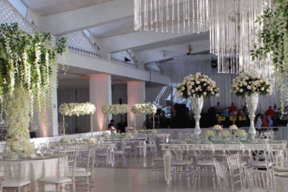 El matrimonio se realizó en las instalaciones del Club Campestre de Montería.