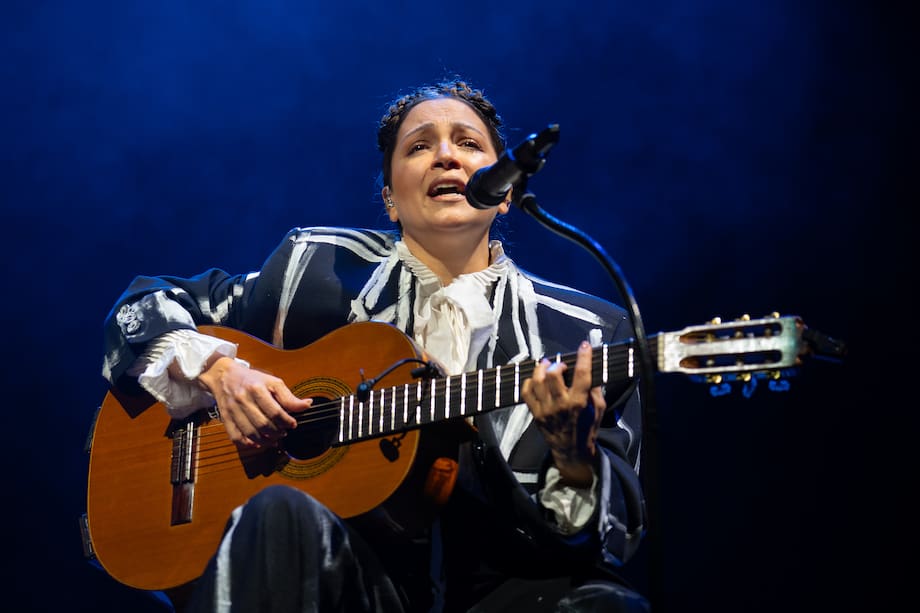 Natalia Lafourcade estuvo en el escenario con otro grande: el maestro Alfredo Gutiérrez.