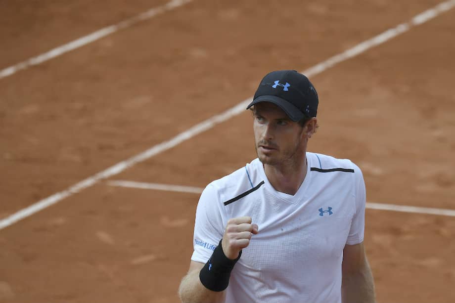Andy Murray venció al eslovaco Martin Klizan con parciales de 6-7, 6-2, 6-2 y 7-6. / AFP