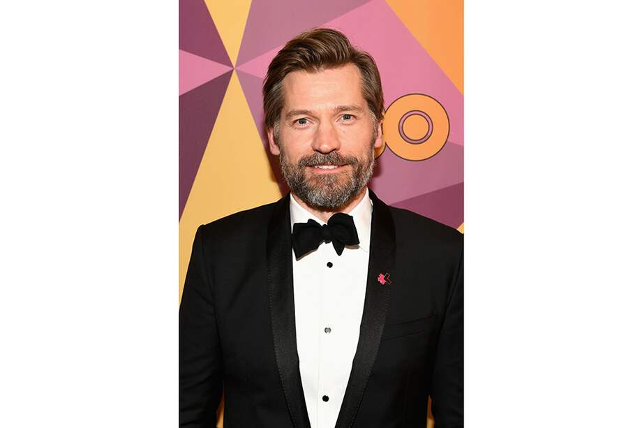 Nikolaj Coster-Waldau en los Premios Globo de Oro 2018. / AFP