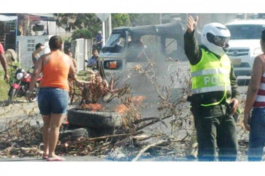 Suspensión de energía genera desórdenes en Barranquilla