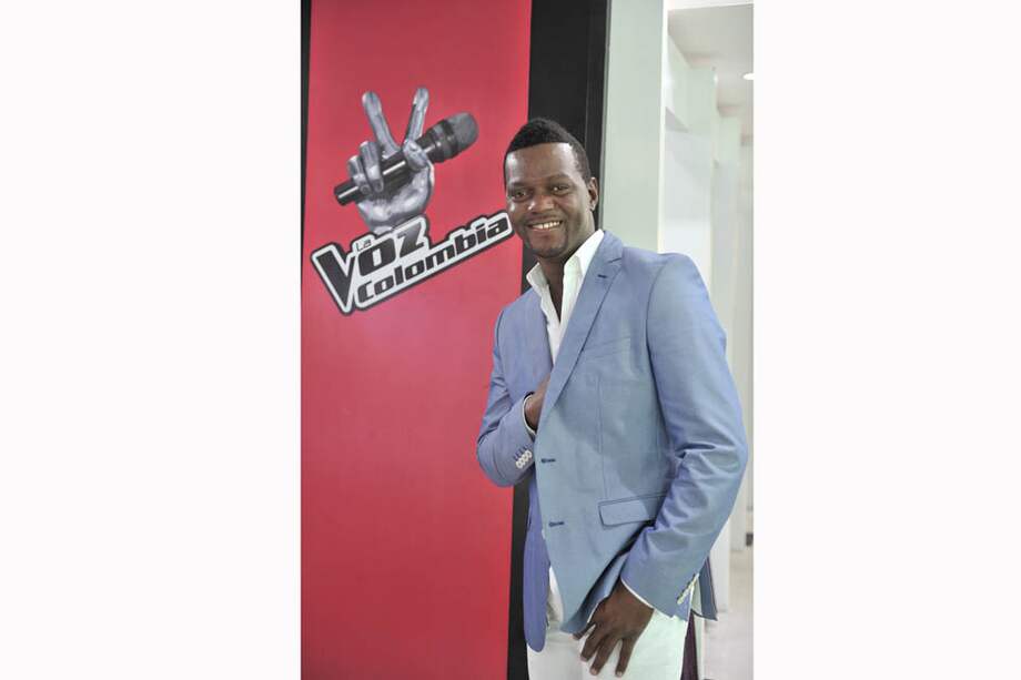 El salsero de 33 años, nacido en Buenaventura, desde el teatro Ástor Plaza. / David Campuzano