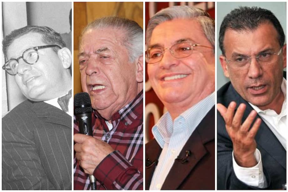 Reconocidos expresidentes del Senado de izquierda a derecha: Julio César Turbay Ayala, Bernardo Guerra Serna, Fabio Valencia Cossio y Roy Barreras. / Archivo y tomadas de Facebook.