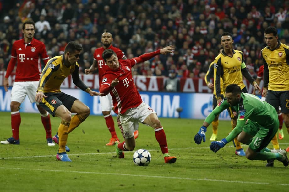 A pesar del 5-1 en contra, sin las intervenciones del colombiano, la goleada pudo ser peor. / AFP