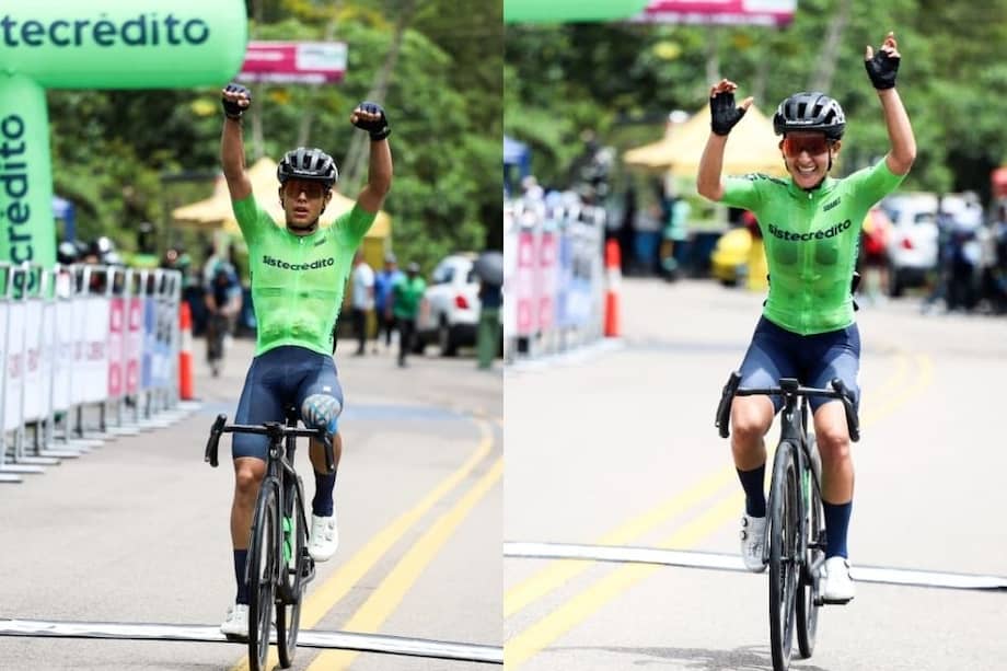 El Sistecrédito dominó en Caquetá con los triunfos de los antioqueños, quienes son los nuevos líderes del Tour del Porvenir y Tour Femenino.