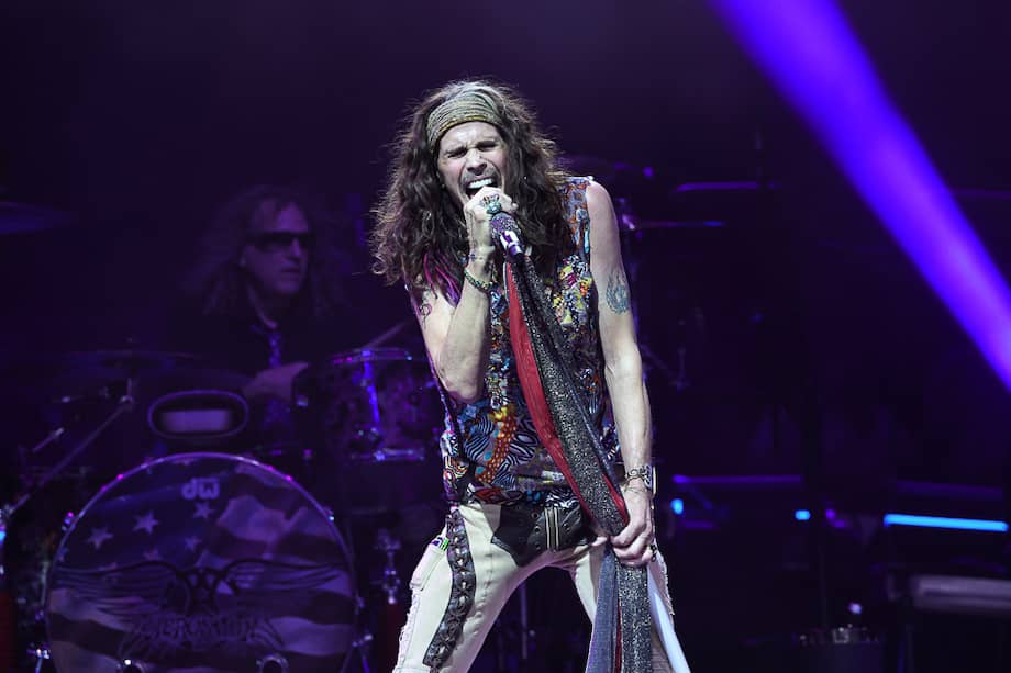 Aerosmith loderada por Steven Tyler también hace parte del listado de las mejores bandas