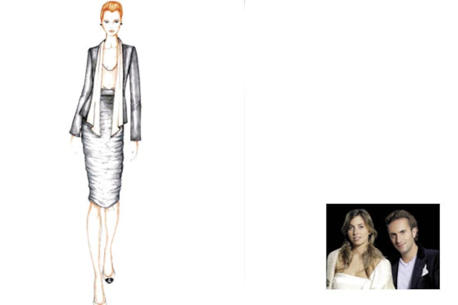 ¿Cuál vestido debería usar 'Tutina' en la posesión de Santos?