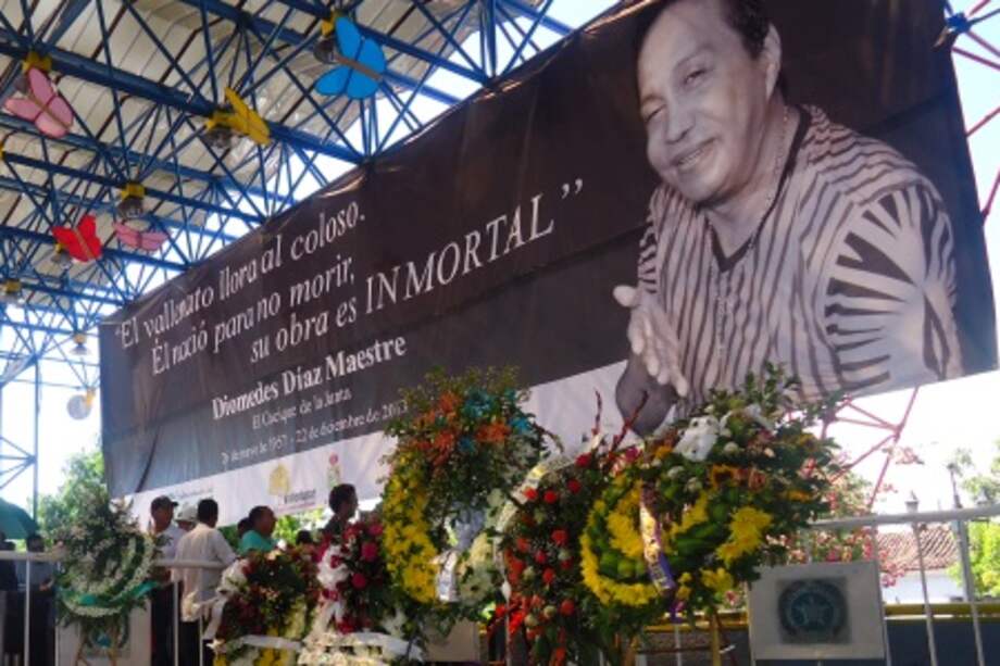 Este miércoles será el sepelio de Diomedes Díaz en Valledupar