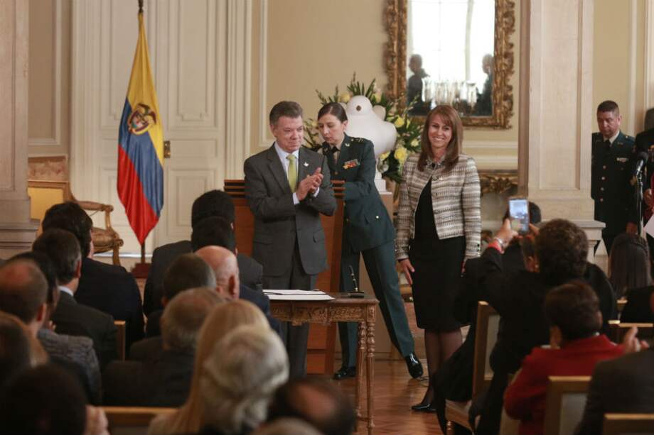 Restrepo fue ministra de Trabajo en el último año de gobierno de Santos y congresista por el Partido Liberal. / Universidad Libre