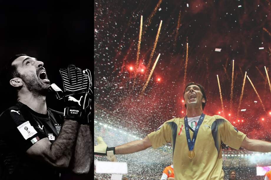Buffon disputó cinco mundiales y cuatro Euros. Fue campeón del mundo en Alemania 2006. / AFP/ EFE