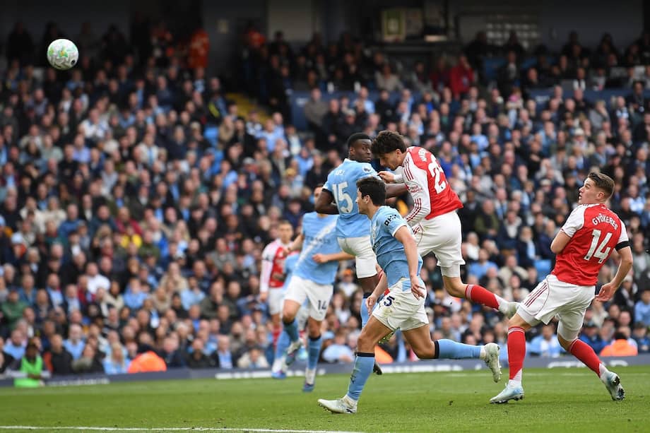 Kai Havertz durante el partido por Premier League entre Manchester City y Arsenal este 19 de abril de 2026.
