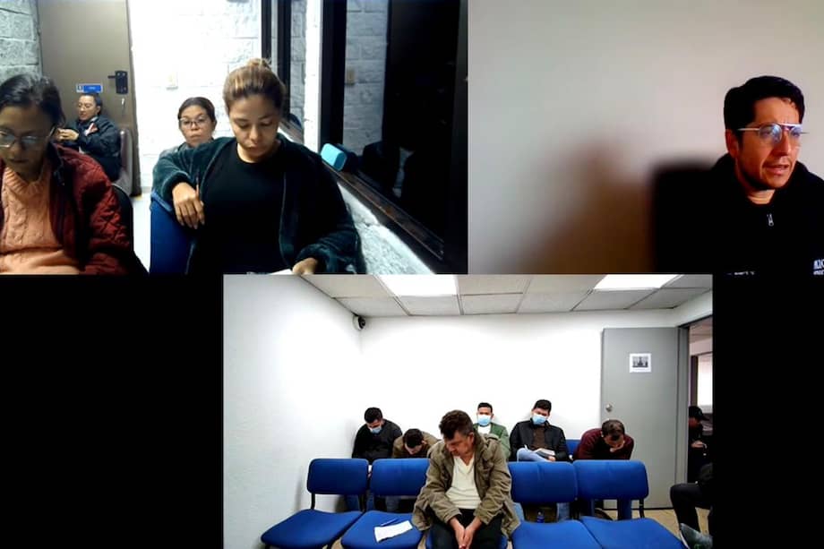 Los imputados son Emilia Álvarez Guerrero, Dayana Ramos Guerrero, Fredy Borelly Salazar, Andrés Saez Miranda, Rafael Flórez Franco, Liliana Urán German, Javier Ramírez Marzola, Luis Soto Caraballo y Gustavo Bolaño Pastrana, este último ausente en las dos audiencias pasadas por problemas de salud.