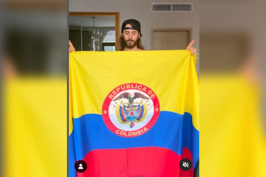 Esto fue lo que sucedió con el cantante Jared Leto en Bogotá