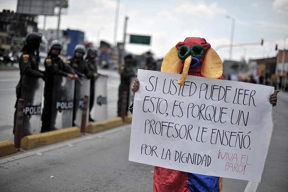 Gobierno y Fecode acordaron que una comisión de expertos analizara el futuro de la evaluación de competencias para los docentes. / Óscar Pérez - El Espectador