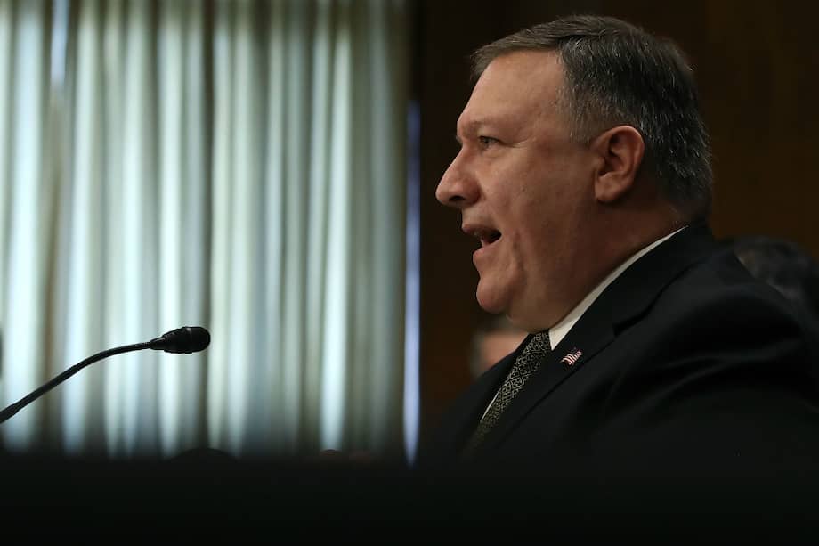 Mike Pompe, secretario de Estado de los Estados Unidos. / AFP