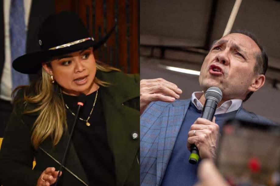 Representante a la Cámara, Lina Garrido. Ministro de Trabajo, Antonio Sanguino.