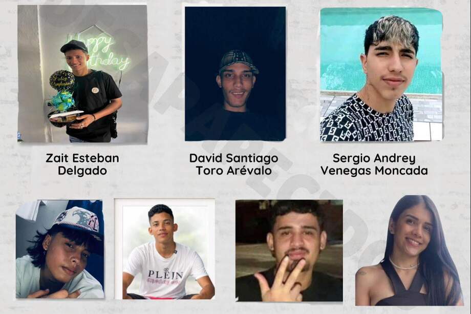 Los jóvenes desaparecidos tienen entre 18 y 21 años.