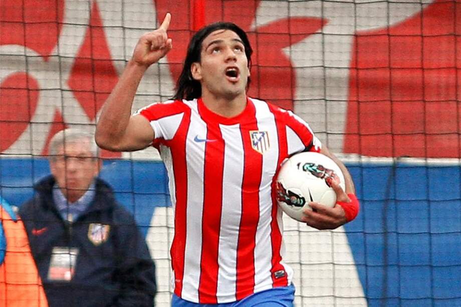 Falcao García, delantero colombiano. Foto: EFE