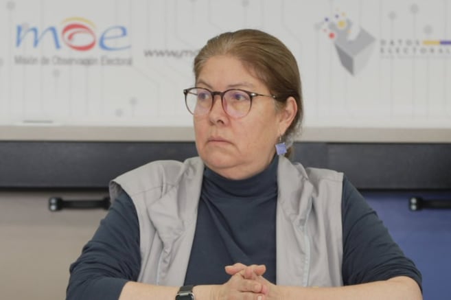 "Tenemos que hacer unos ajustes institucionales clarísimos": Alejandra Barrios de la MOE