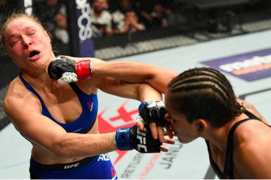 Esta es la segunda derrota consecutiva de Ronda Rousey en UFC. Foto: Tomada de twitter