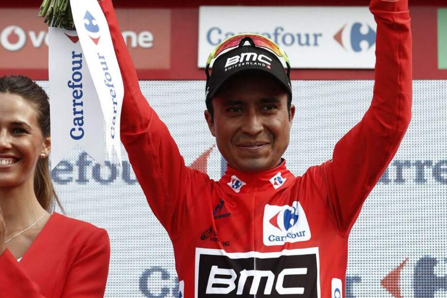 Darwin Atapuma es el nuevo líder de la Vuelta a España. Foto: AFP