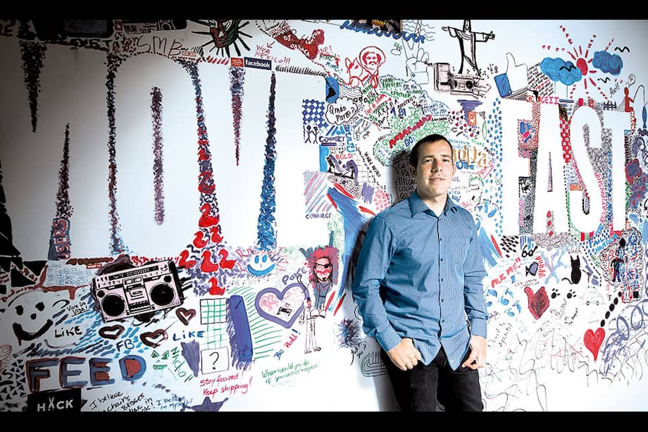 Javier Olivan, vicepresidente de crecimiento de Facebook, en las oficinas centrales de la empresa, en Menlo Park, California. / Eduardo Biermann