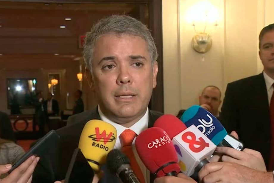 El presidente Iván Duque. / Presidencia