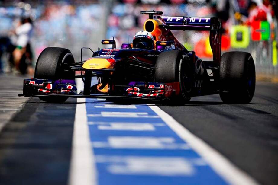 Sebastian Vettel, piloto de la escudería Red Bull de Fórmula 1.