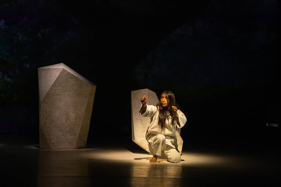Una de las piezas que se presentará este fin de semana es "Gonawindúa: el corazón del mundo", en el Teatro Cenit, que está basada en relatos y tradiciones del pueblo kogui.