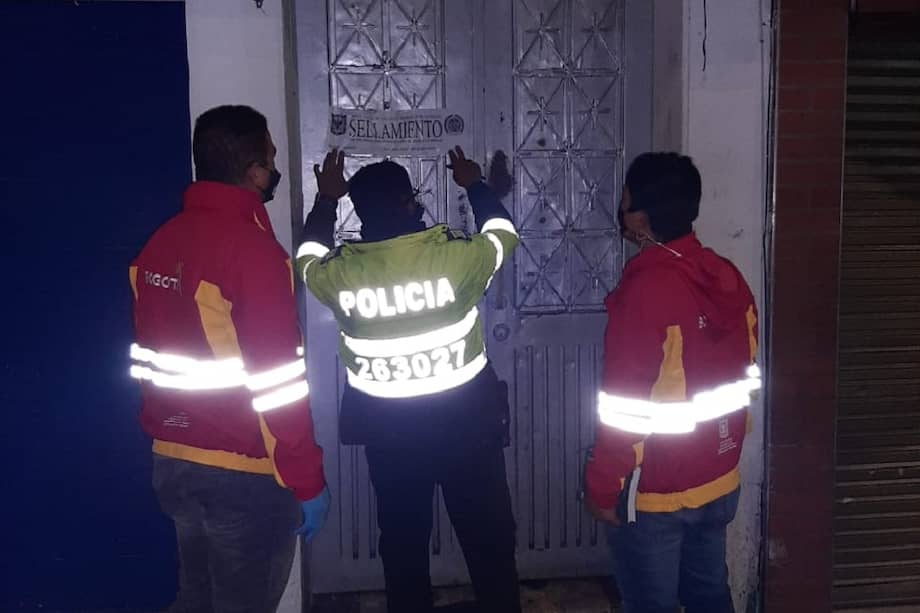 El local fue sellado por diez días.