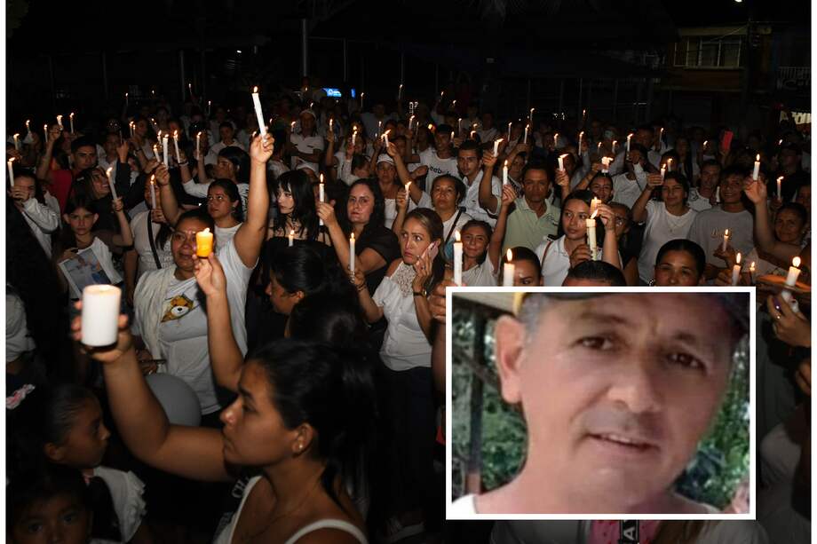 En el municipio de Landázuri se realizó una velatón pidiendo justicia por Liyen Moncada Cubides, quien habría sido asesinada por su padrastro.