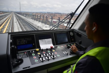En fotos: Así fueron las primeras pruebas autónomas de los trenes del Metro de Bogotá