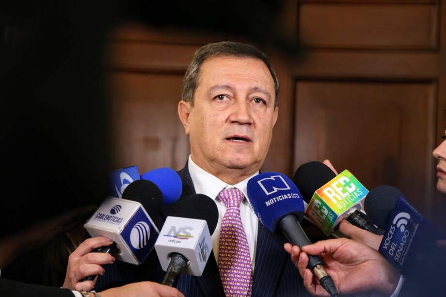 Ernesto Macías, presidente del Senado. / Prensa Senado