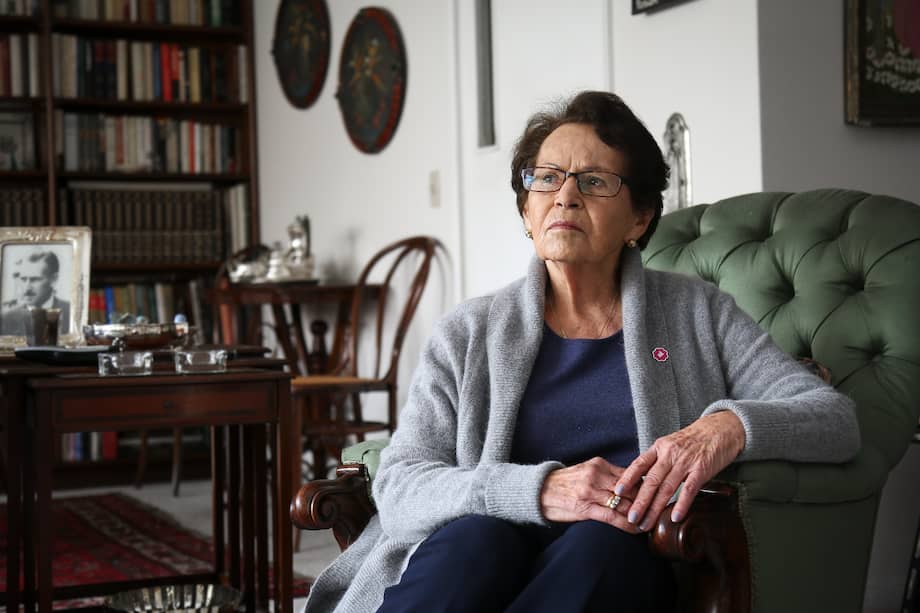 Lucy Nieto de Samper cumplió 102 años el 21 de agosto de 2025.