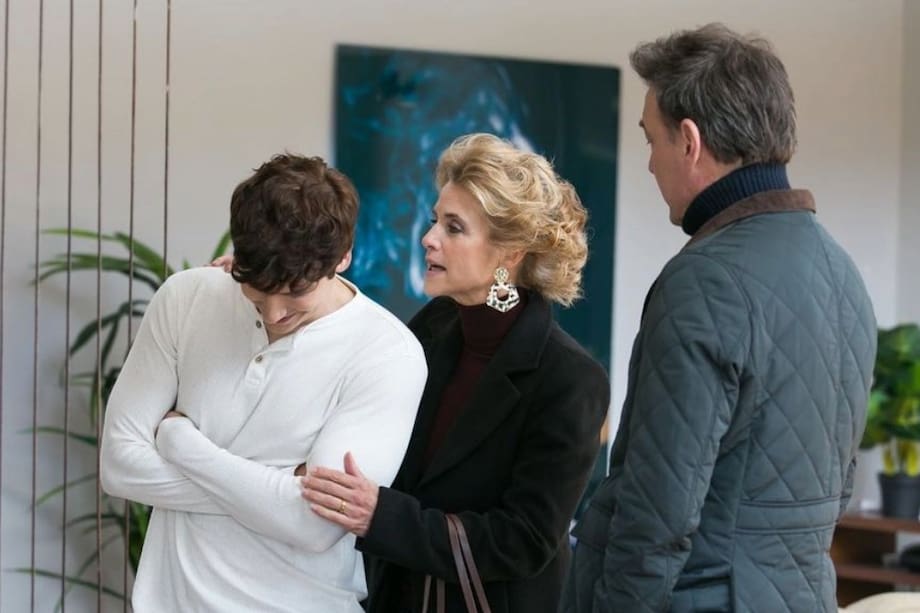 Silvia de Dios con Carlos Torres y Patrick Delmas en 'La nieta elegida'