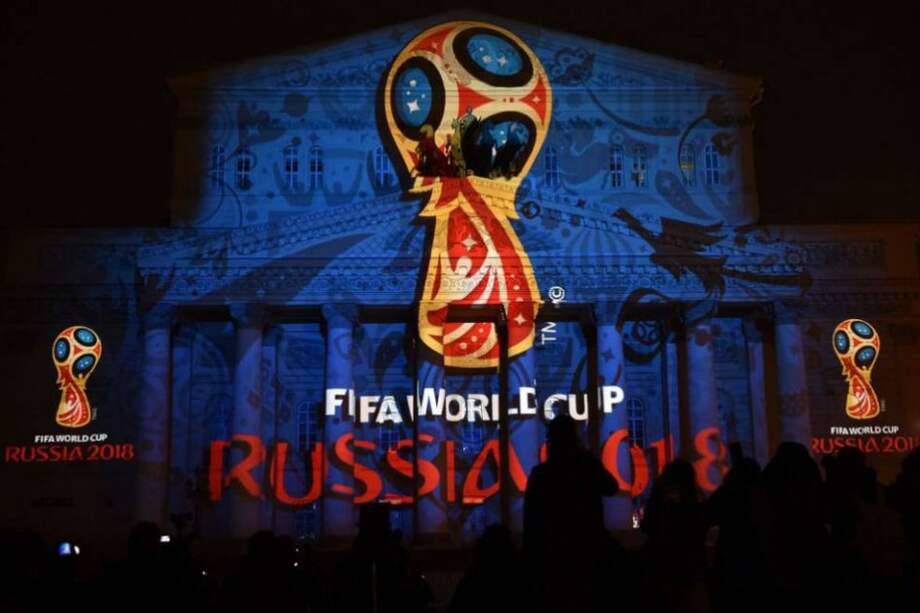 El Mundial de Rusia se celebrará entre el 14 de junio y el 15 de julio de 2018. / AFP